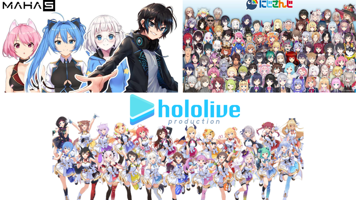 VTubers from Maha 5, Hololive and Nijisanji